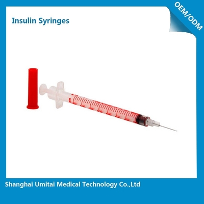 Thuốc nhuộm Insulin Insulin màu đỏ da 4mm Đối với bệnh nhân tiểu đường Quản lý bản thân
